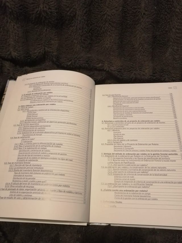 Libro técnico naturaleza