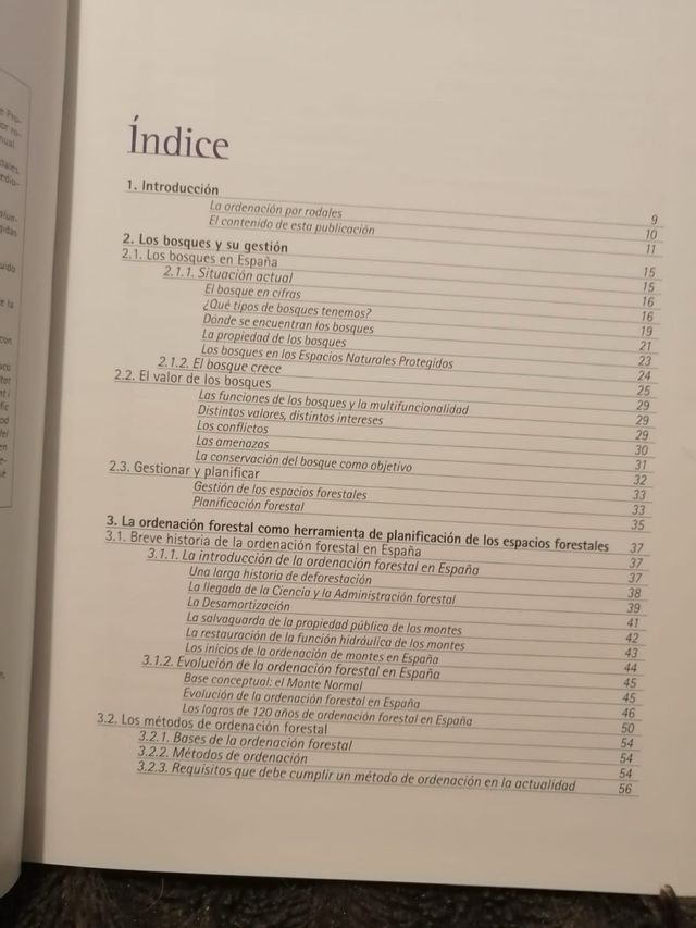 Libro técnico naturaleza