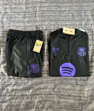 Chándal FC Barcelona Nike Negro/Morado