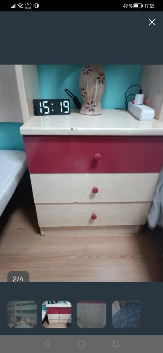 Dormitorio juvenil COMPLETO con 2 camas