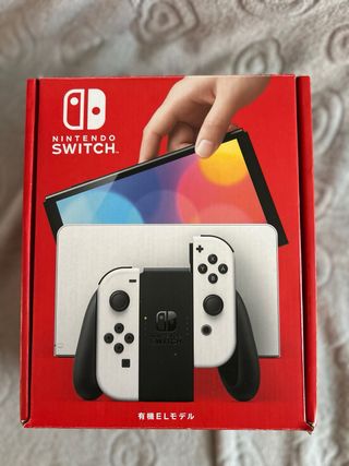 Nintendo Switch OLED Bianca
