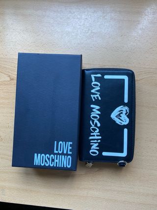 Cartera Love Moschino Negra