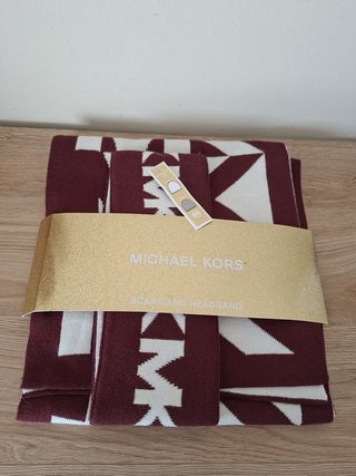 Set Sciarpa e Fascia Michael Kors