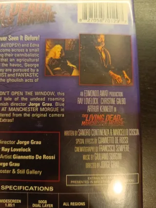 No profanar el sueño de los muertos Blu-ray Ingles