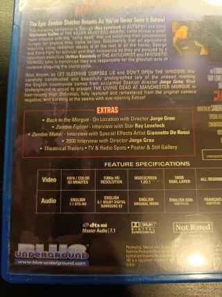 No profanar el sueño de los muertos Blu-ray Ingles