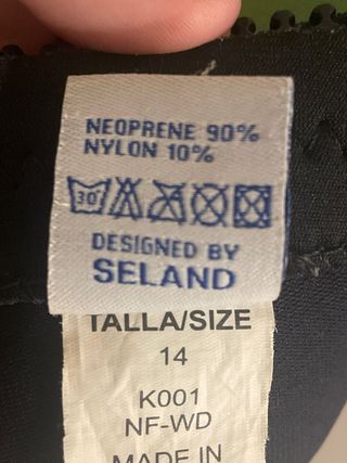 Neopreno Seland Talla 14
