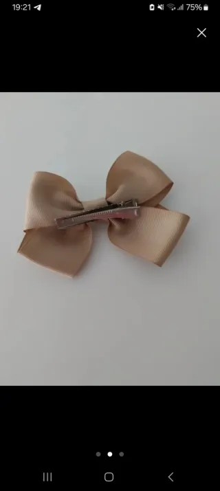 2 Pasadores Artesanales Marrones