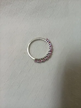 Anillo Pandora Rosa y Plata