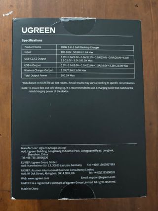 Ugreen Nexode Magsafe 100W Caricabatterie