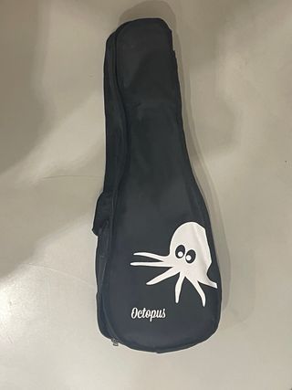 Ukelele Octopus con funda y accesorios