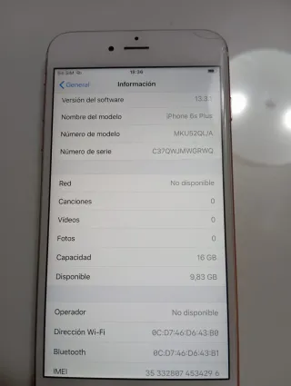 iPhone 6S Plus Rose Gold