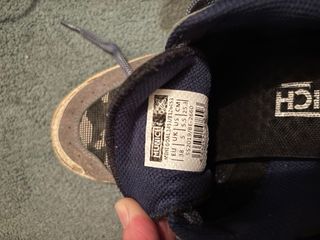 Zapatillas Munich grises y azules