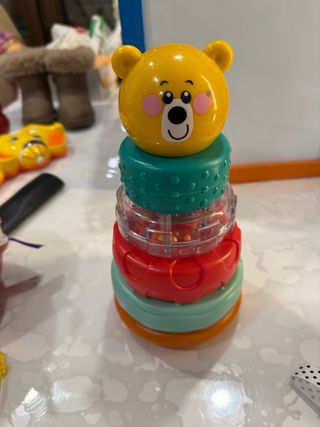 Juego apilable infantil oso