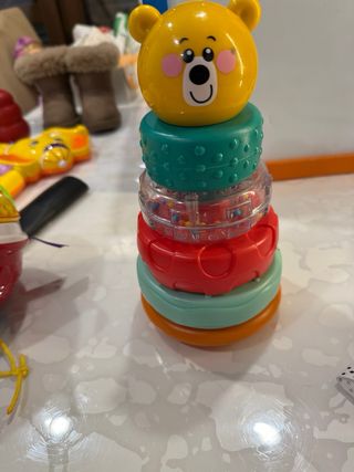 Juego apilable infantil oso