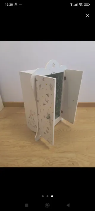 Armario de juguete madera bebés