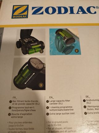 Limpiafondos Zodiac Automático