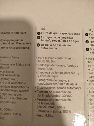 Limpiafondos Zodiac Automático