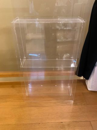 Vitrina expositora metacrilato transparente