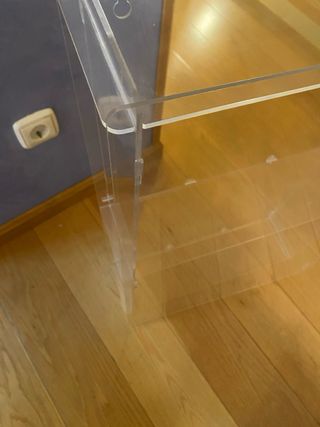 Vitrina expositora metacrilato transparente