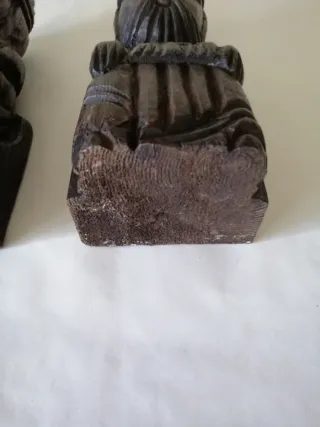 Tallas de madera antiguas de 1970