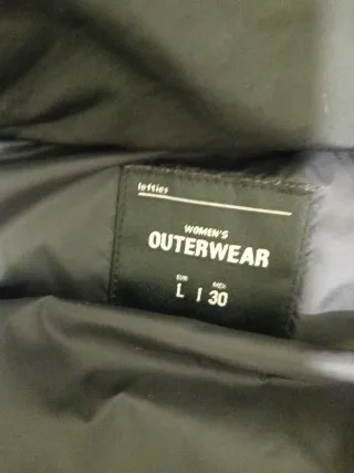 Chaleco negro acolchado