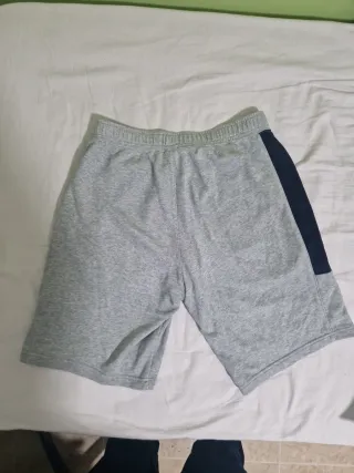 Pantalón Corto Chándal Nike Gris Talla M