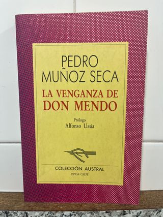 La venganza de don Mendo (Literatura) (Spanish ...