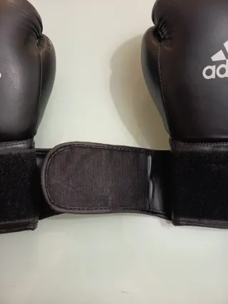 Guantes de Boxeo Adidas Negros 12 oz