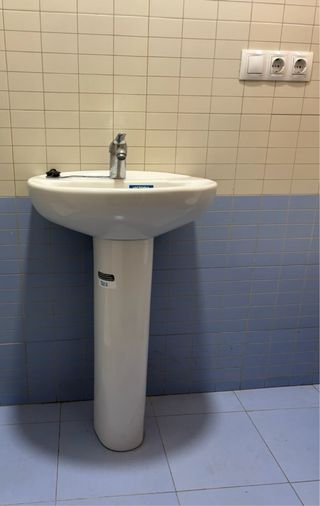 Lavabo Roca Victoria Blanco Porcelana