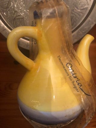 Aceiteras Cerámica Florales