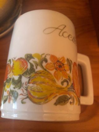 Aceiteras Cerámica Florales