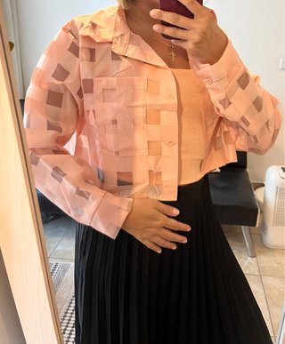 Conjunto Top y Blusa Rosa  de Tailandia