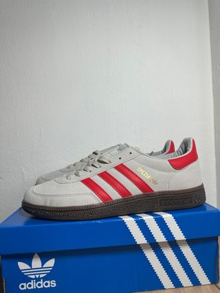 Adidas Spezial Talla 44 Gris/Rojo