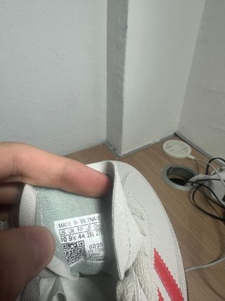 Adidas Spezial Talla 44 Gris/Rojo