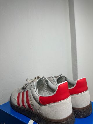 Adidas Spezial Talla 44 Gris/Rojo