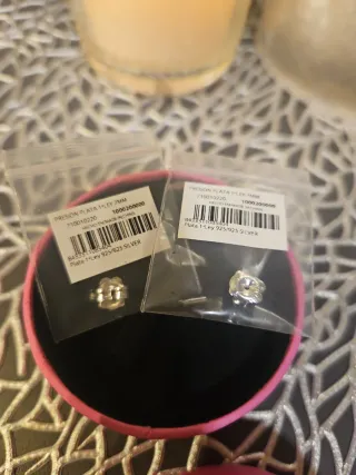 Tuercas Tous Plata Nuevas