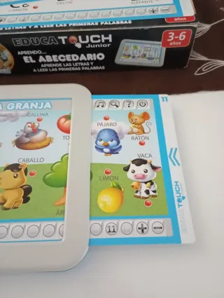 Juego Educa touch Junior El Abecedario