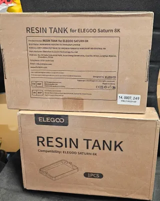 Tanque Resina Elegoo Saturn 8k Impresora 3D Resin
