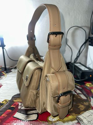 Pinko Borsa Cargo Classic Beige