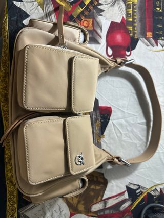 Pinko Borsa Cargo Classic Beige