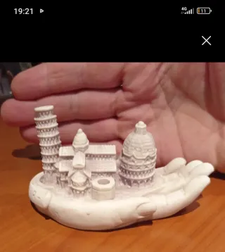 Souvenir Pisa mano Torre Pendente Duomo