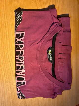 Camiseta inside morada de manga larga