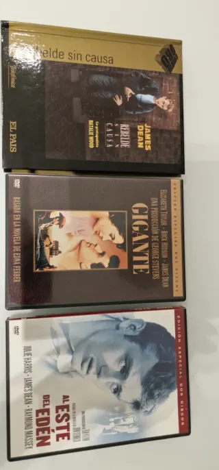 Pack 3 Películas DVD James Dean