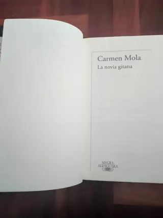 Libro La Novia Gitana Carmen Mola Alfaguara