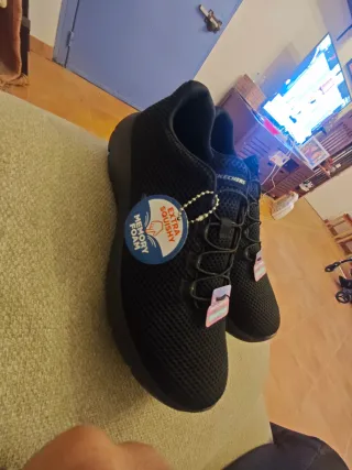 Zapatillas Skechers Negras Mujer