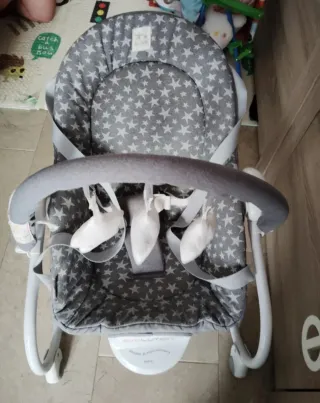 Hamaca para bebé con estrellas