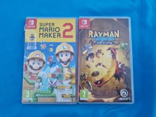Pacchetto di giochi Switch Rayman e Mario