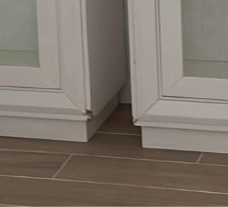 2 Vitrinas blancas de cristal (2ud)