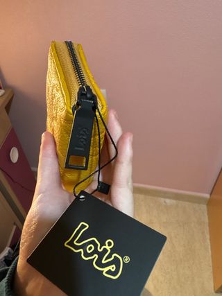 Monedero Lois Jeans Amarillo Nuevo