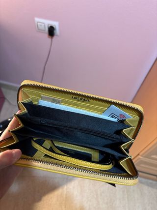 Monedero Lois Jeans Amarillo Nuevo